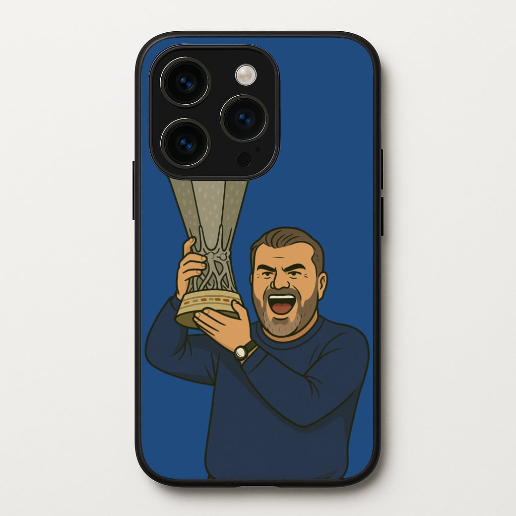 Ange's Trophy Lift - Football Phone Case for iPhone 14 Pro