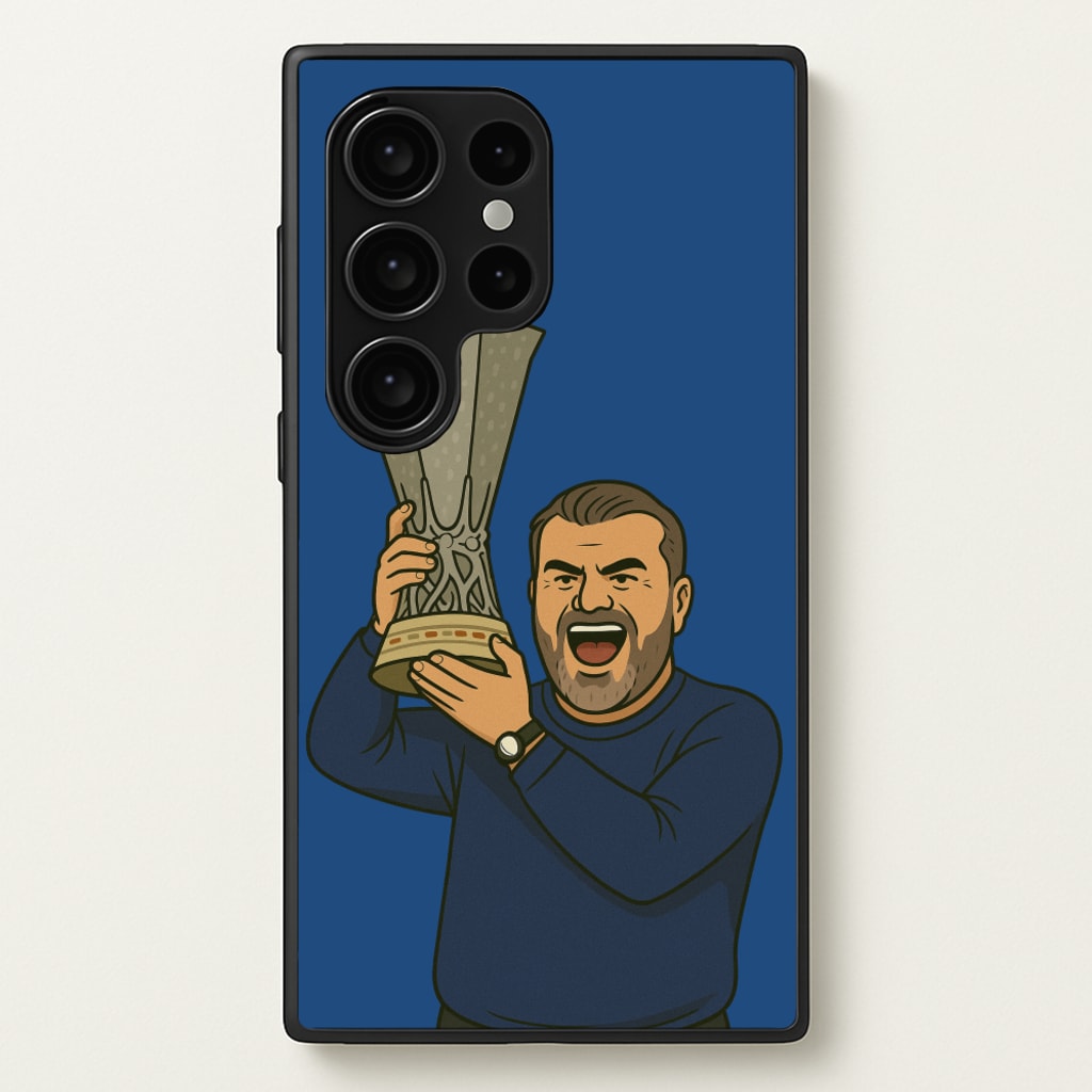 Ange's Trophy Lift - Football Phone Case for Galaxy S24 Ultra