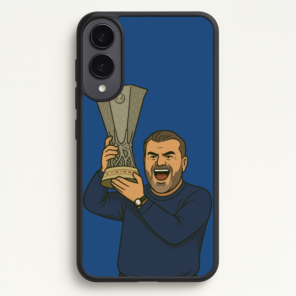 Ange's Trophy Lift - Football Phone Case for Galaxy S25 Edge