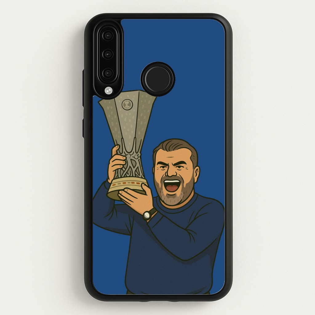 Ange's Trophy Lift - Football Phone Case for Huawei P30 Lite