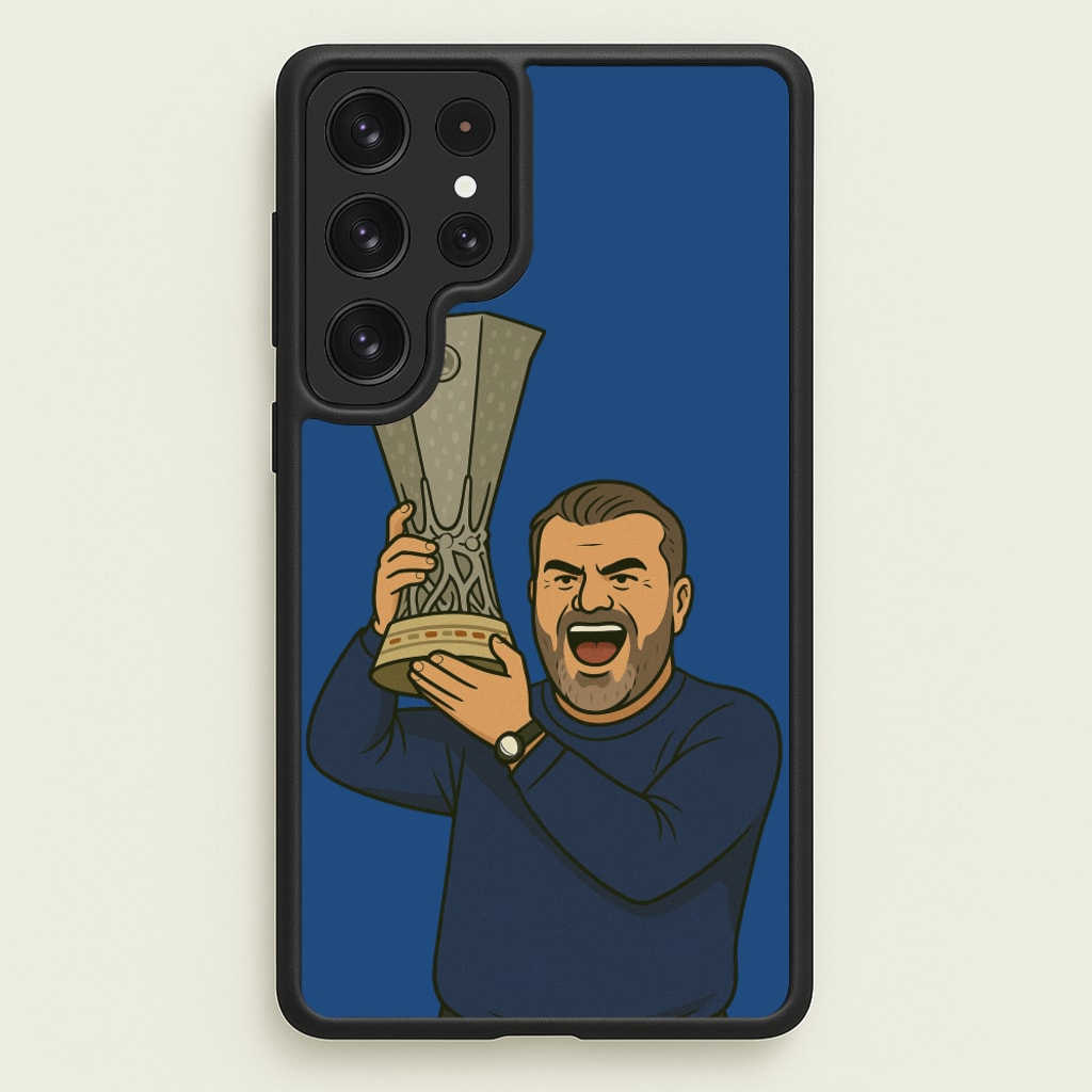 Ange's Trophy Lift - Football Phone Case for Galaxy S22 Ultra