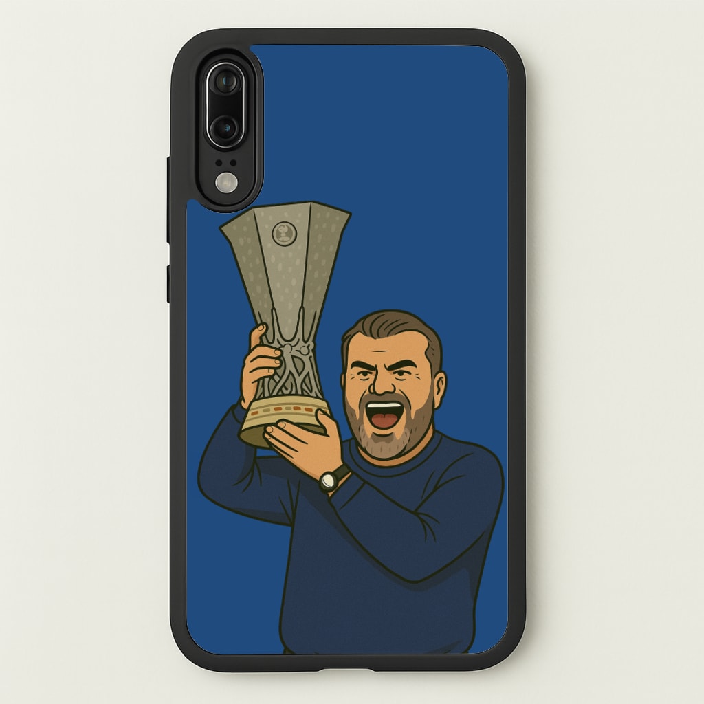 Ange's Trophy Lift - Football Phone Case for Huawei P20