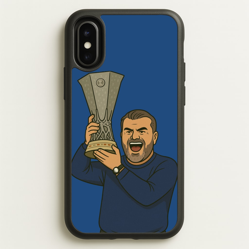 Ange's Trophy Lift - Football Phone Case for iPhone X / XS