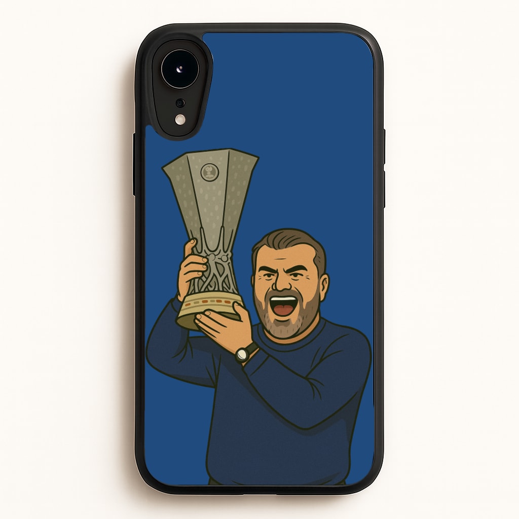 Ange's Trophy Lift - Football Phone Case for iPhone XR
