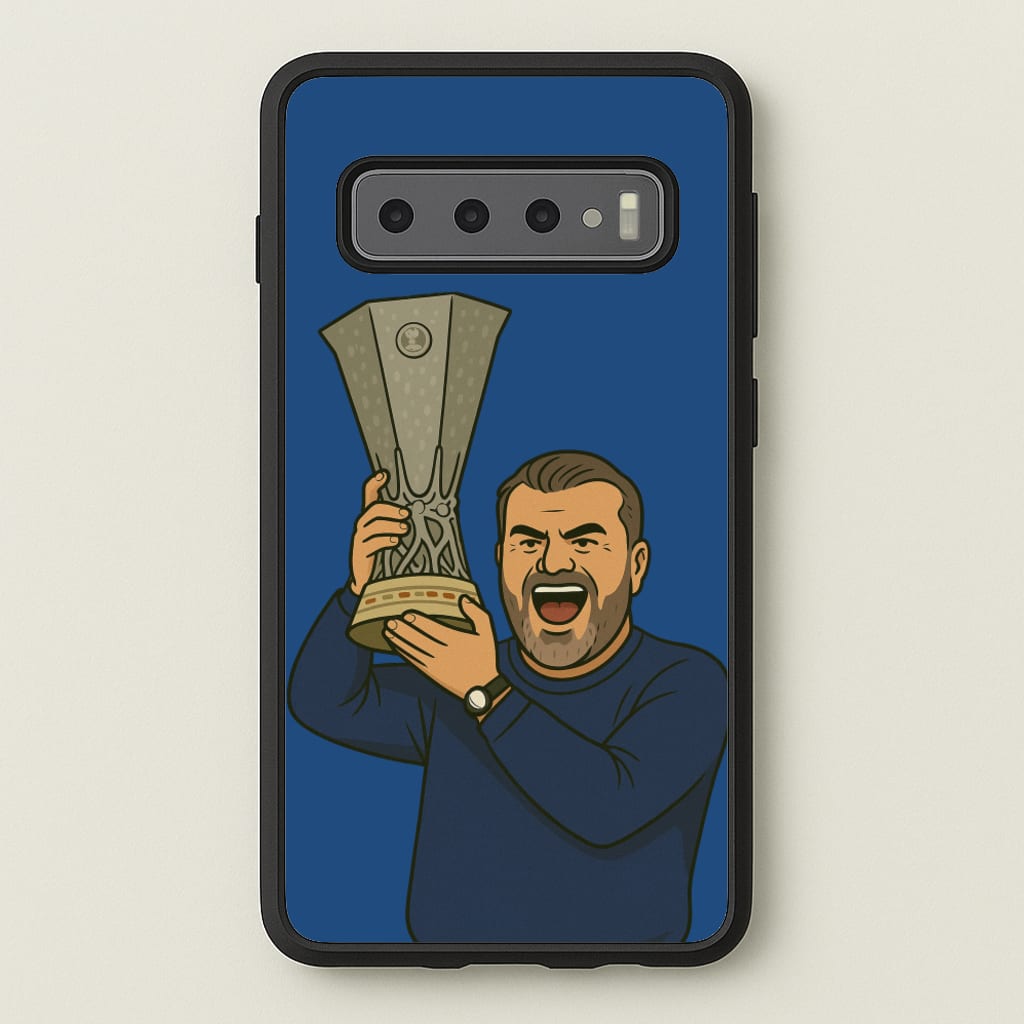 Ange's Trophy Lift - Football Phone Case for Galaxy S10