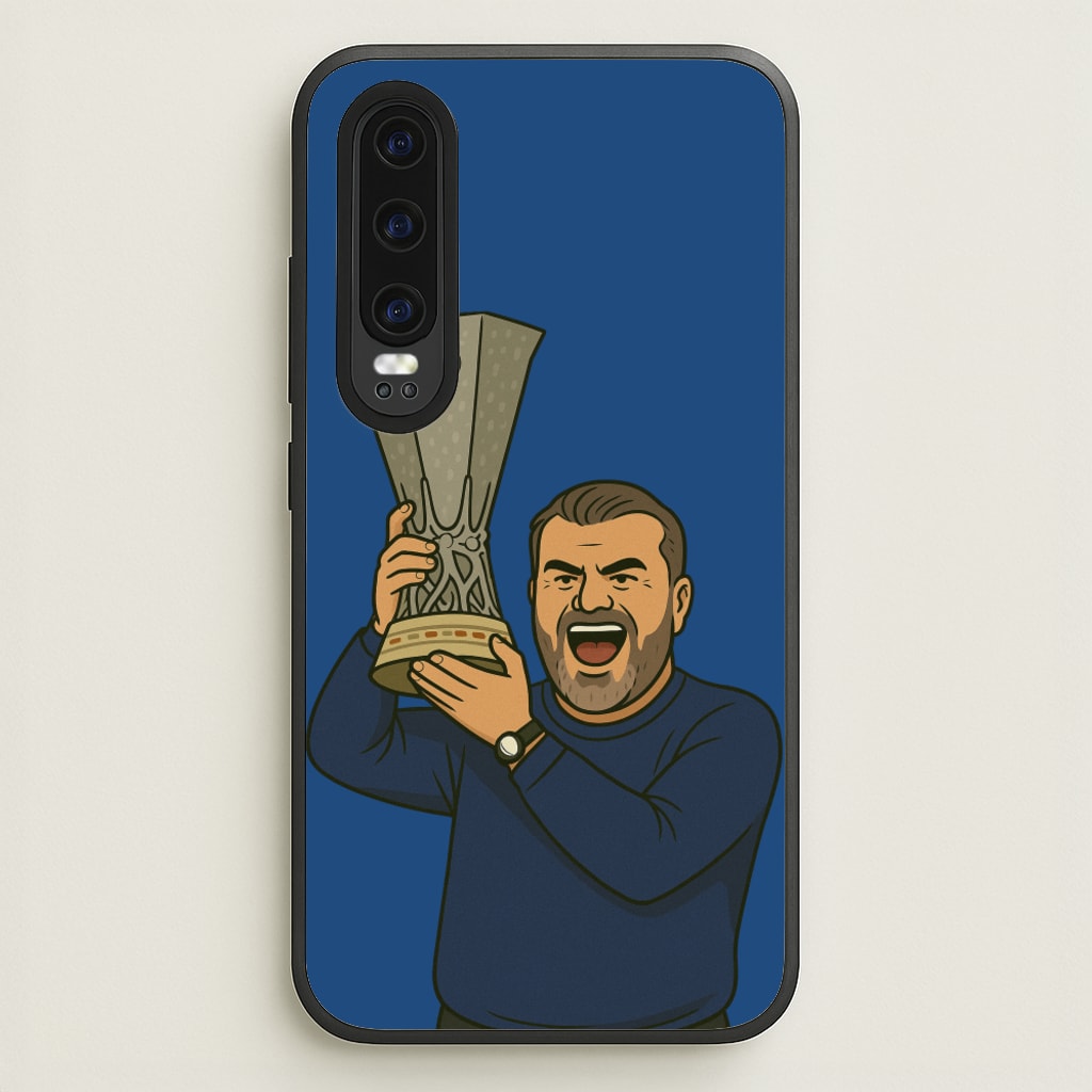 Ange's Trophy Lift - Football Phone Case for Huawei P30