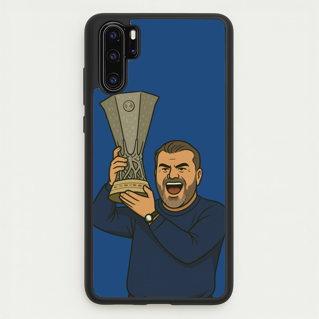 Ange's Trophy Lift - Football Phone Case for Huawei P30 Pro