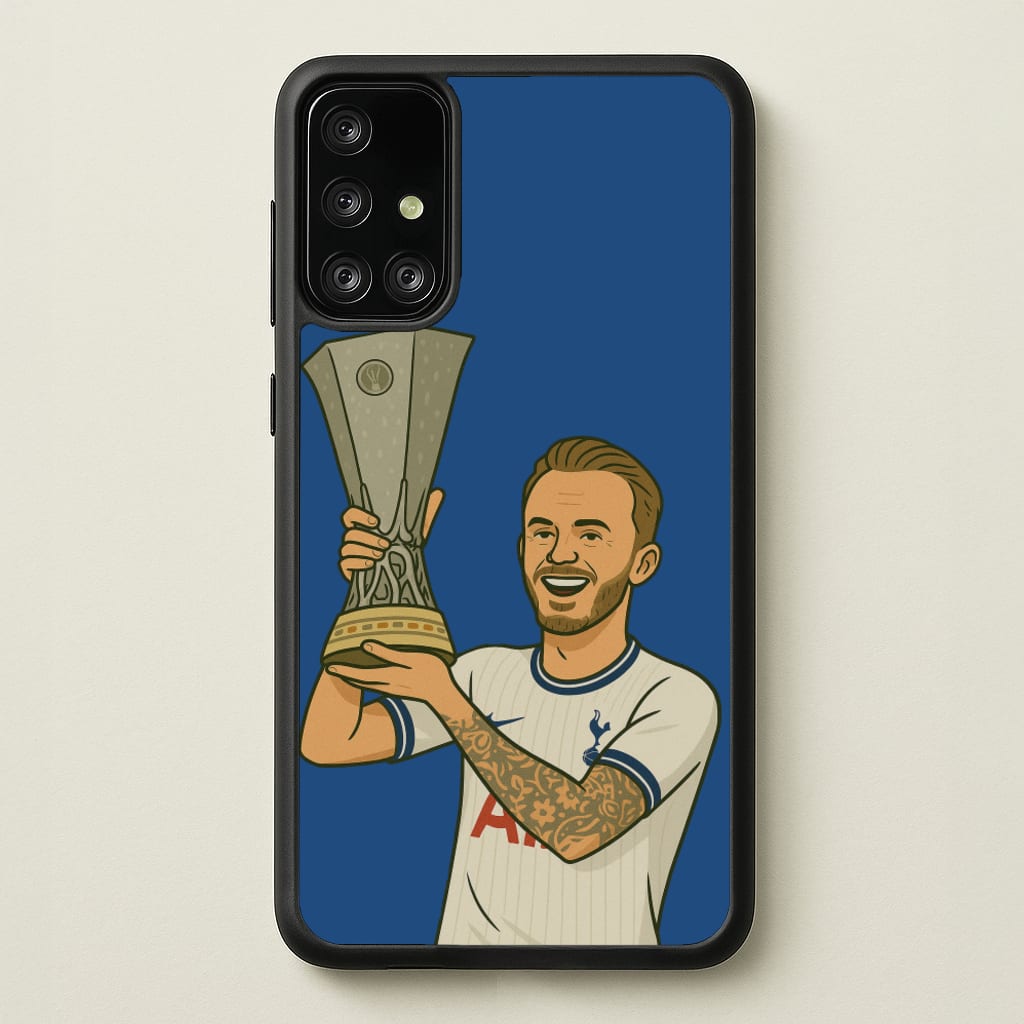 Maddison's Trophy Lift - Football Phone Case for Galaxy A71