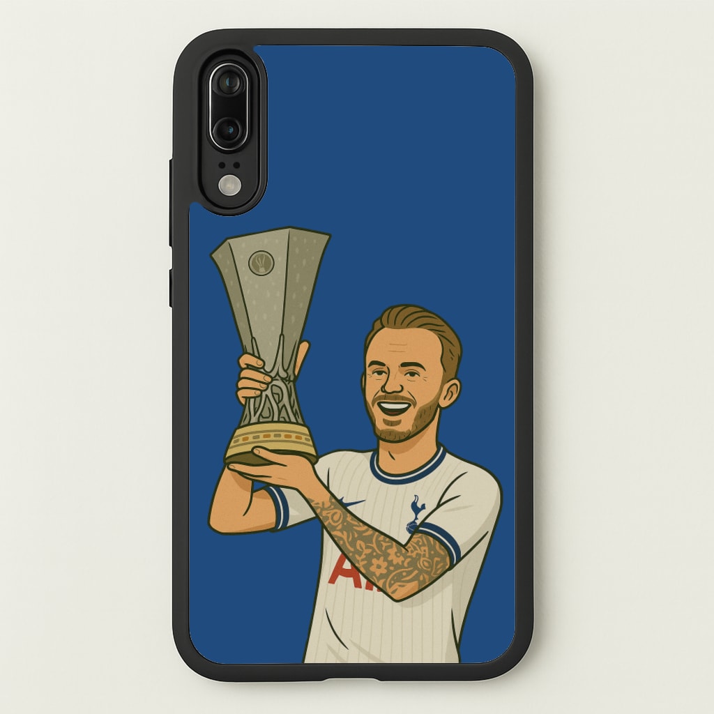 Maddison's Trophy Lift - Football Phone Case for Huawei P20