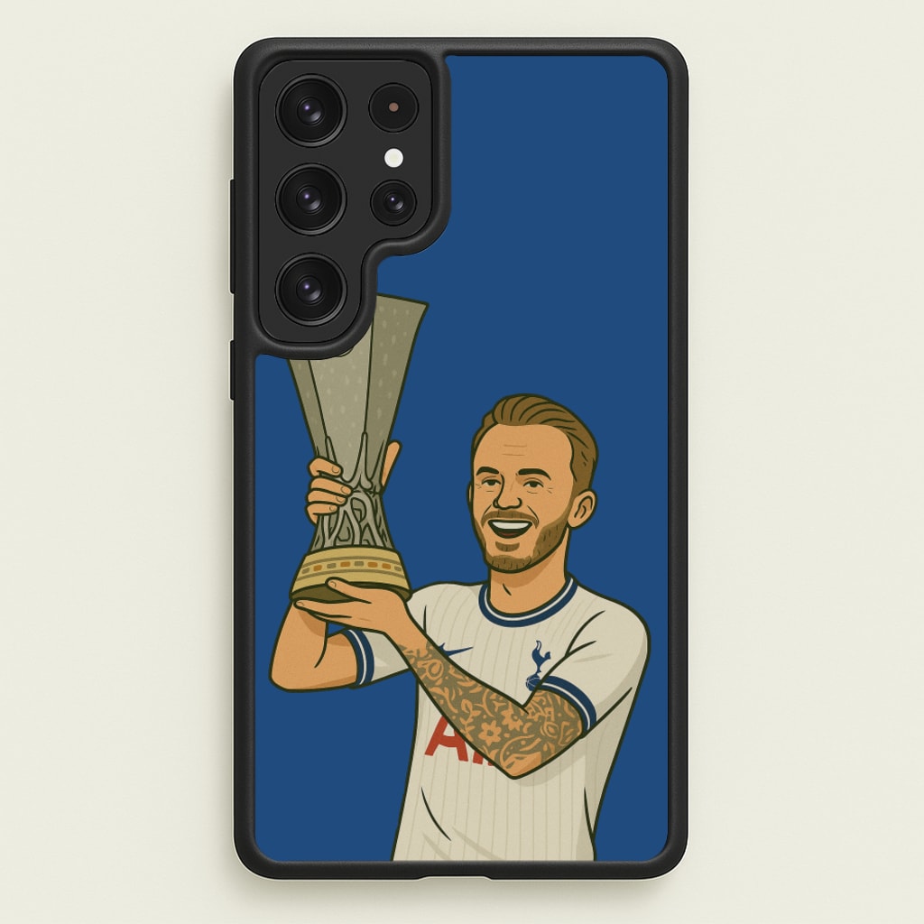 Maddison's Trophy Lift - Football Phone Case for Galaxy S22 Ultra
