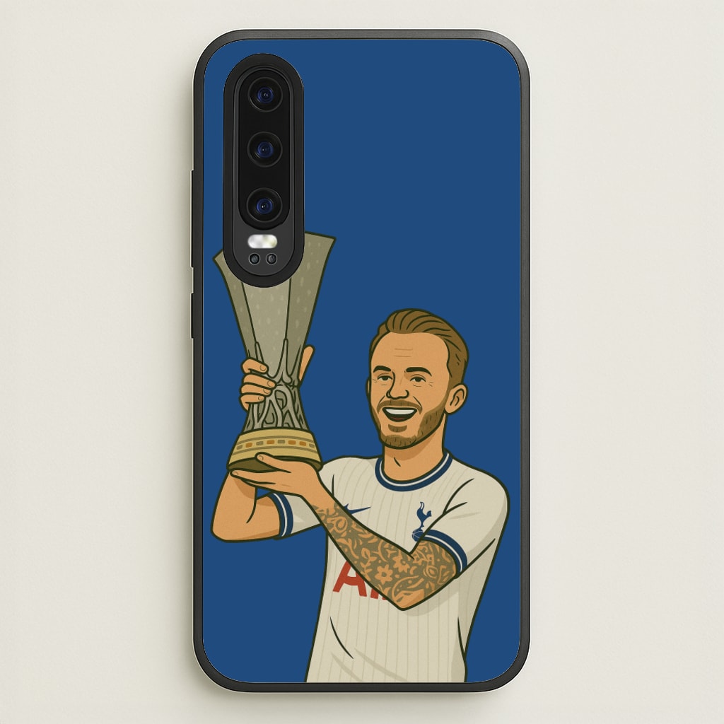 Maddison's Trophy Lift - Football Phone Case for Huawei P30