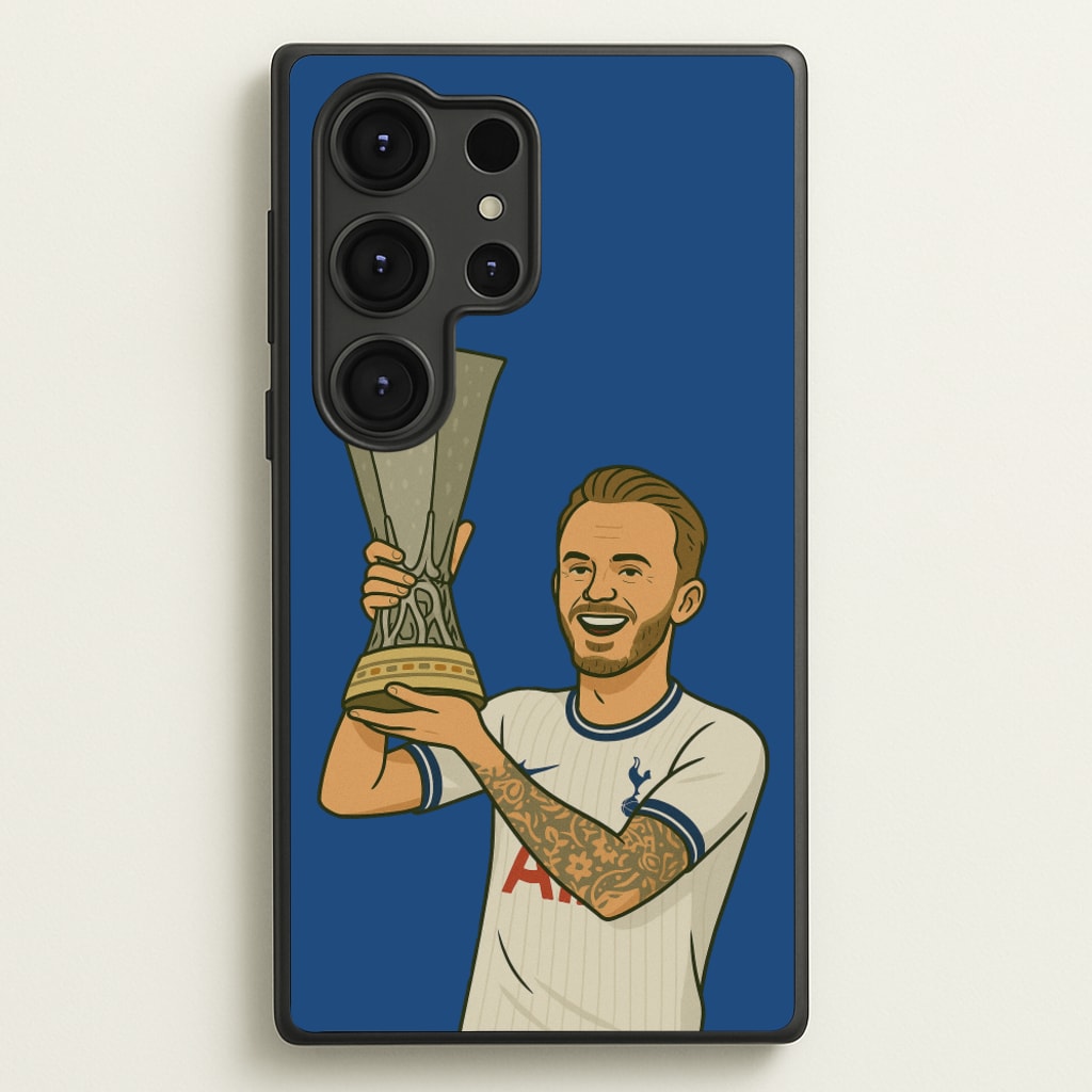 Maddison's Trophy Lift - Football Phone Case for Galaxy S25 Ultra