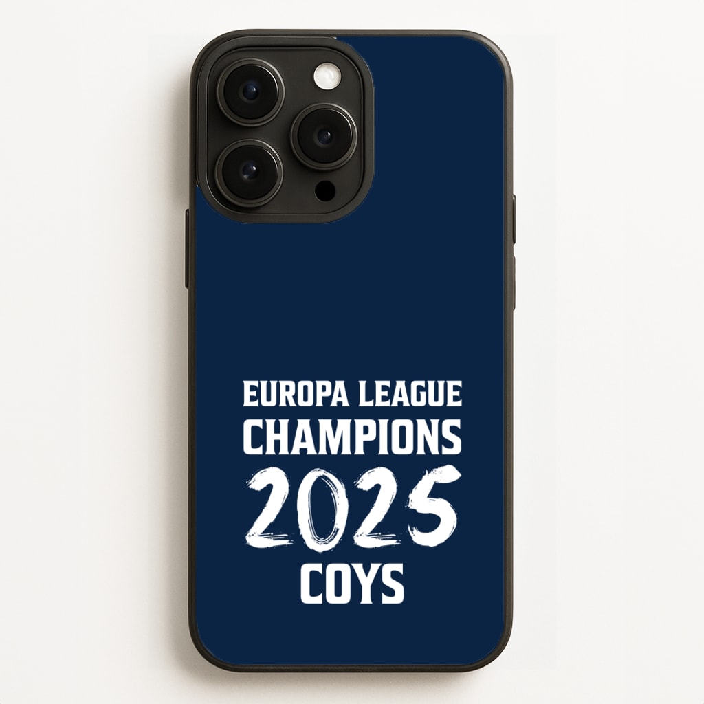 Europa League Winners 2025 - COYS - Football Phone Case for iPhone 16 Pro Max