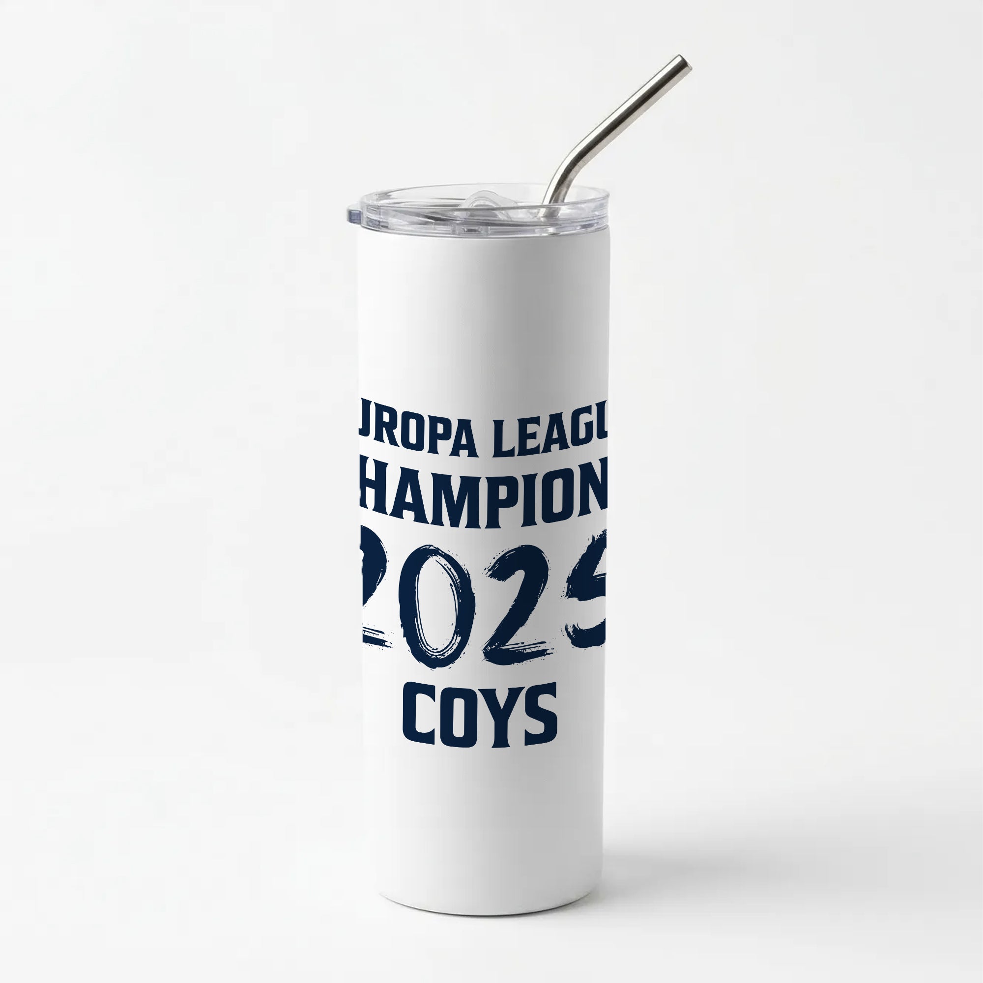Europa League Winners 2025 - COYS Skinny Tumbler