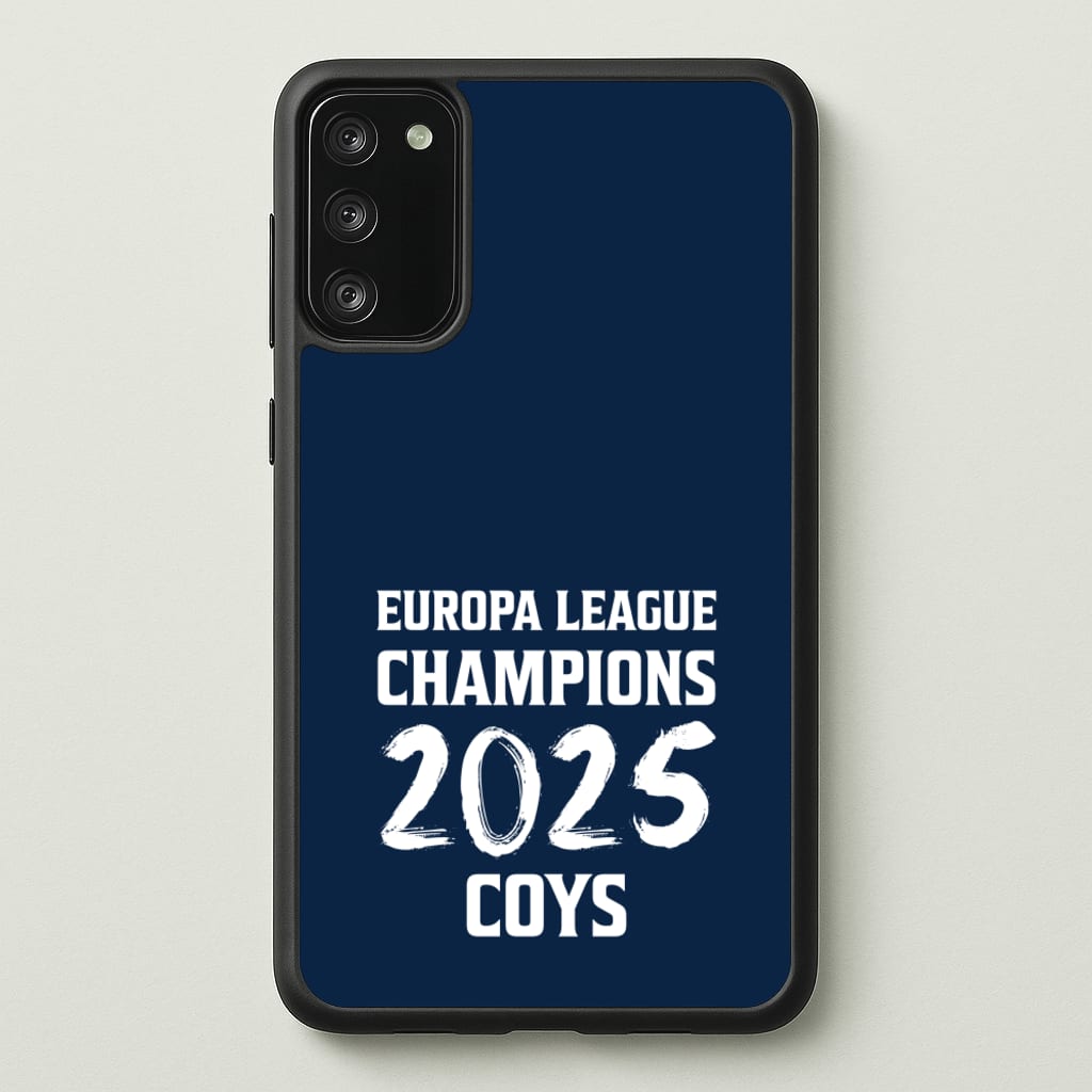 Europa League Winners 2025 - COYS - Football Phone Case for Galaxy A41