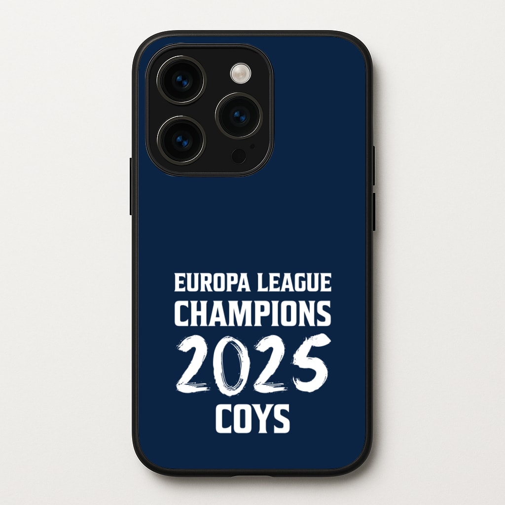 Europa League Winners 2025 - COYS - Football Phone Case for iPhone 15 Pro Max