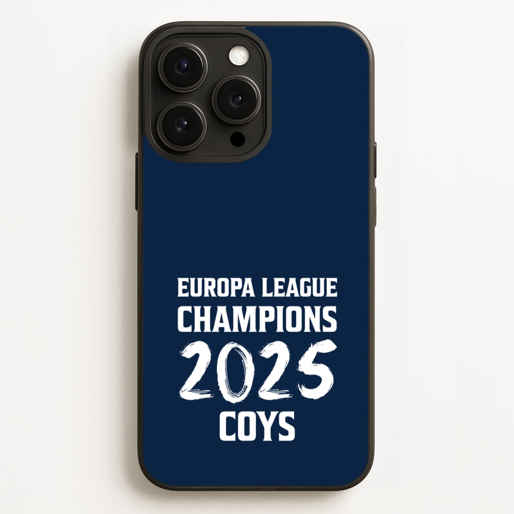 Europa League Winners 2025 - COYS - Football Phone Case for iPhone 12 Pro Max