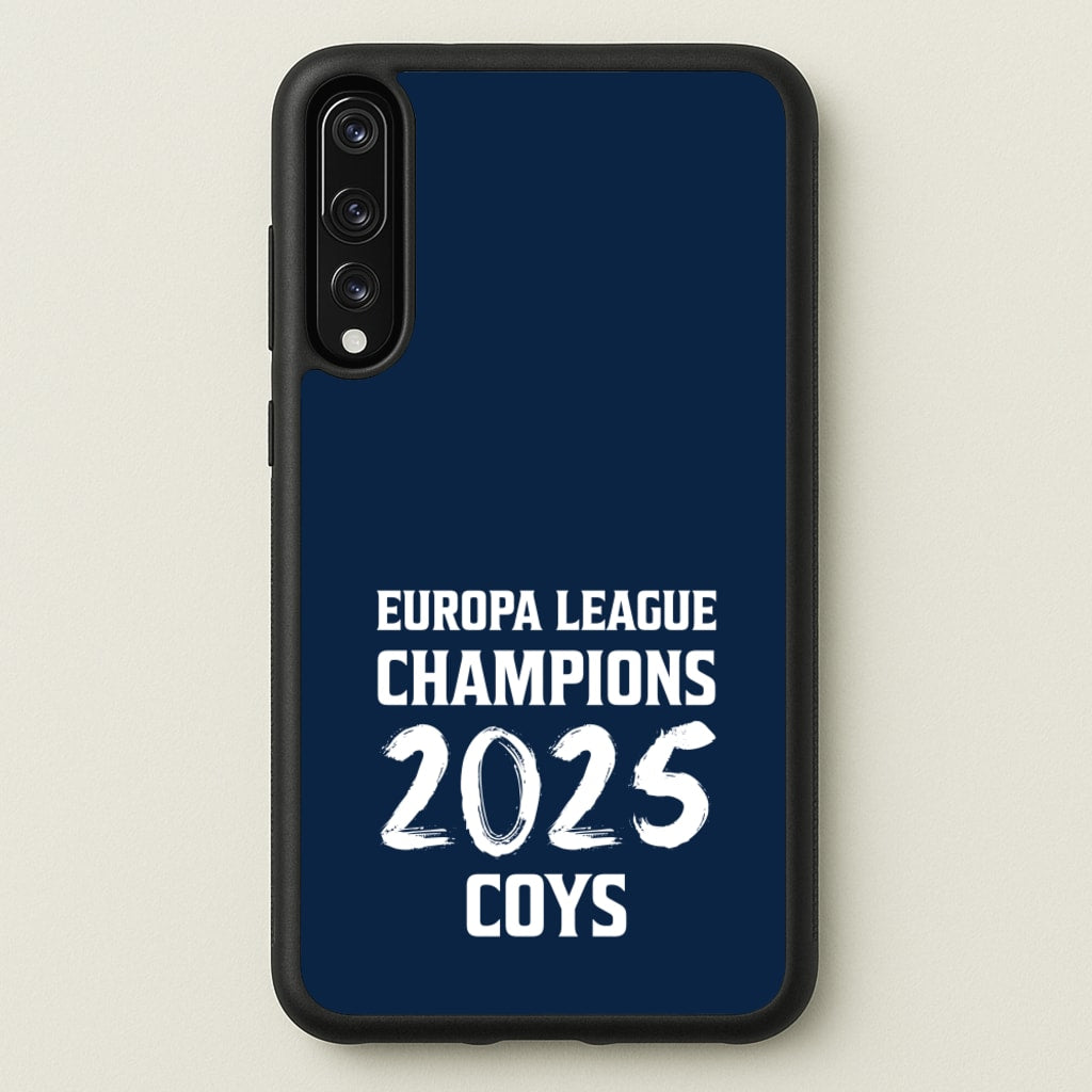 Europa League Winners 2025 - COYS - Football Phone Case for Huawei P20 Pro