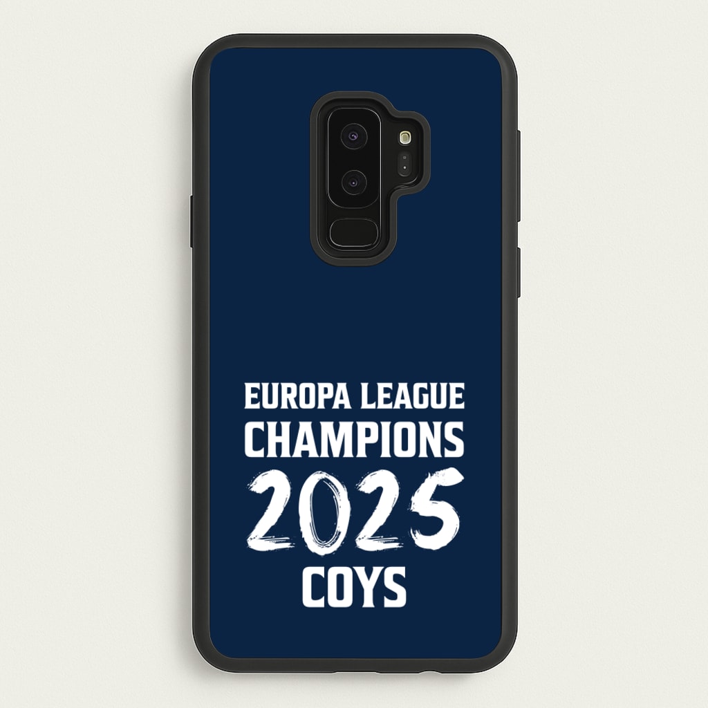 Europa League Winners 2025 - COYS - Football Phone Case for Galaxy S9 Plus