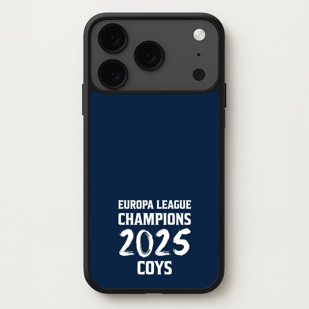 Europa League Winners 2025 - COYS Phone Case for iPhone 17 Pro