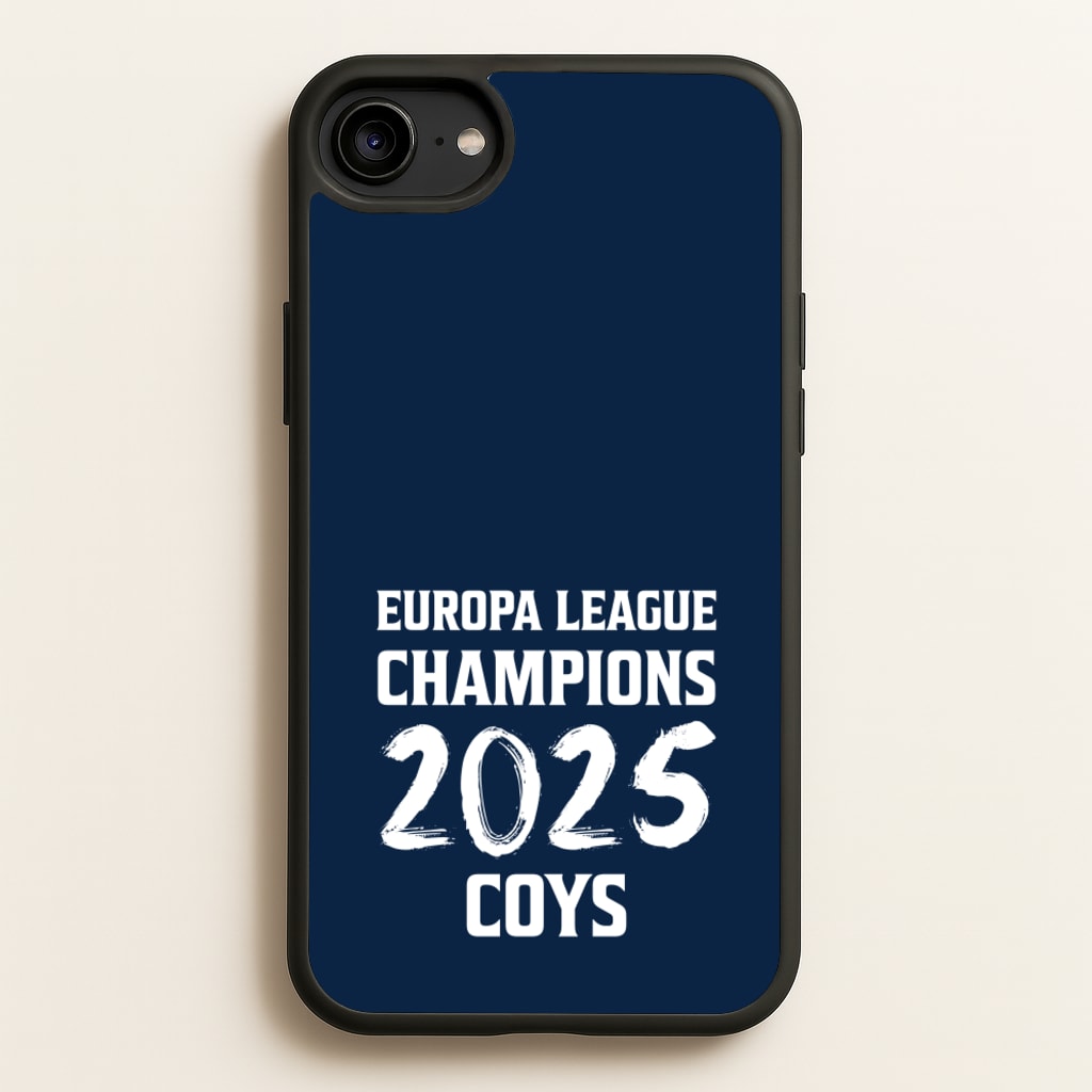 Europa League Winners 2025 - COYS - Football Phone Case for iPhone 6 / 7 / 8 / SE