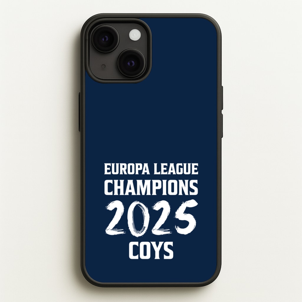 Europa League Winners 2025 - COYS - Football Phone Case for iPhone 13