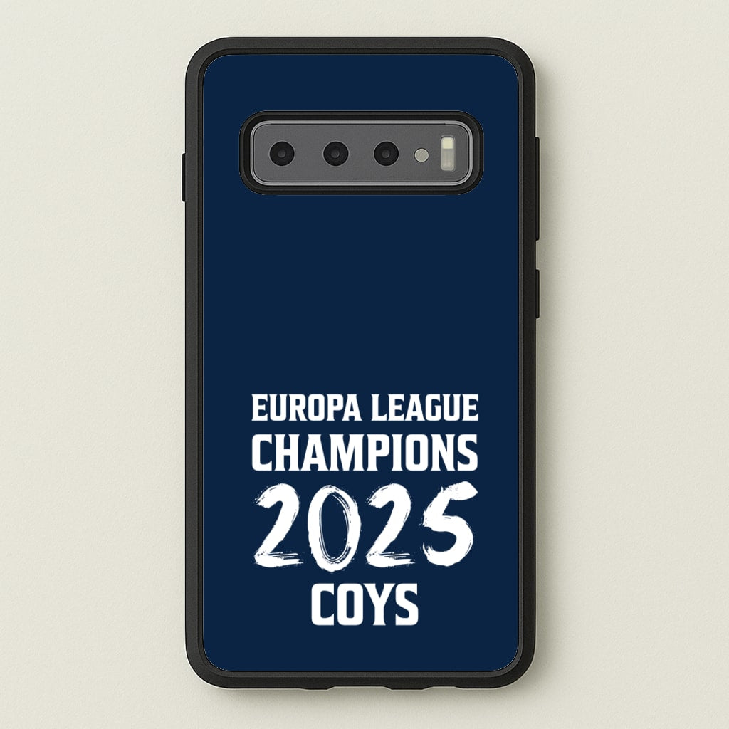 Europa League Winners 2025 - COYS - Football Phone Case for Galaxy S10 Plus
