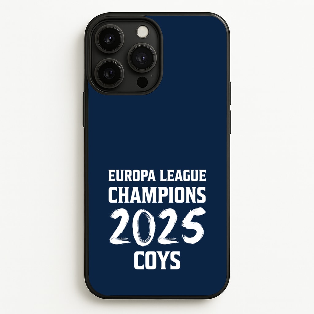 Europa League Winners 2025 - COYS - Football Phone Case for iPhone 13 Pro Max