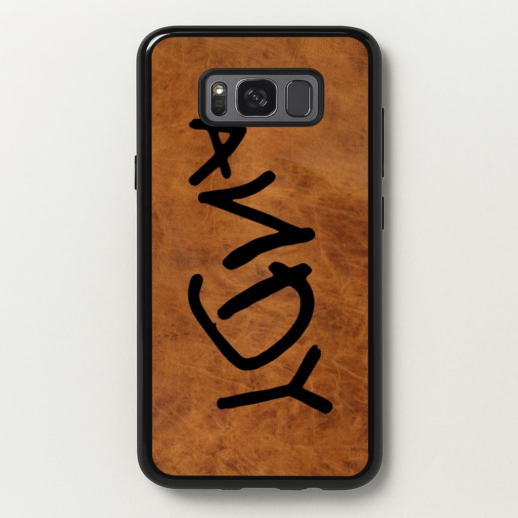 Andy Footprint - Disney Phone Case for Galaxy S8