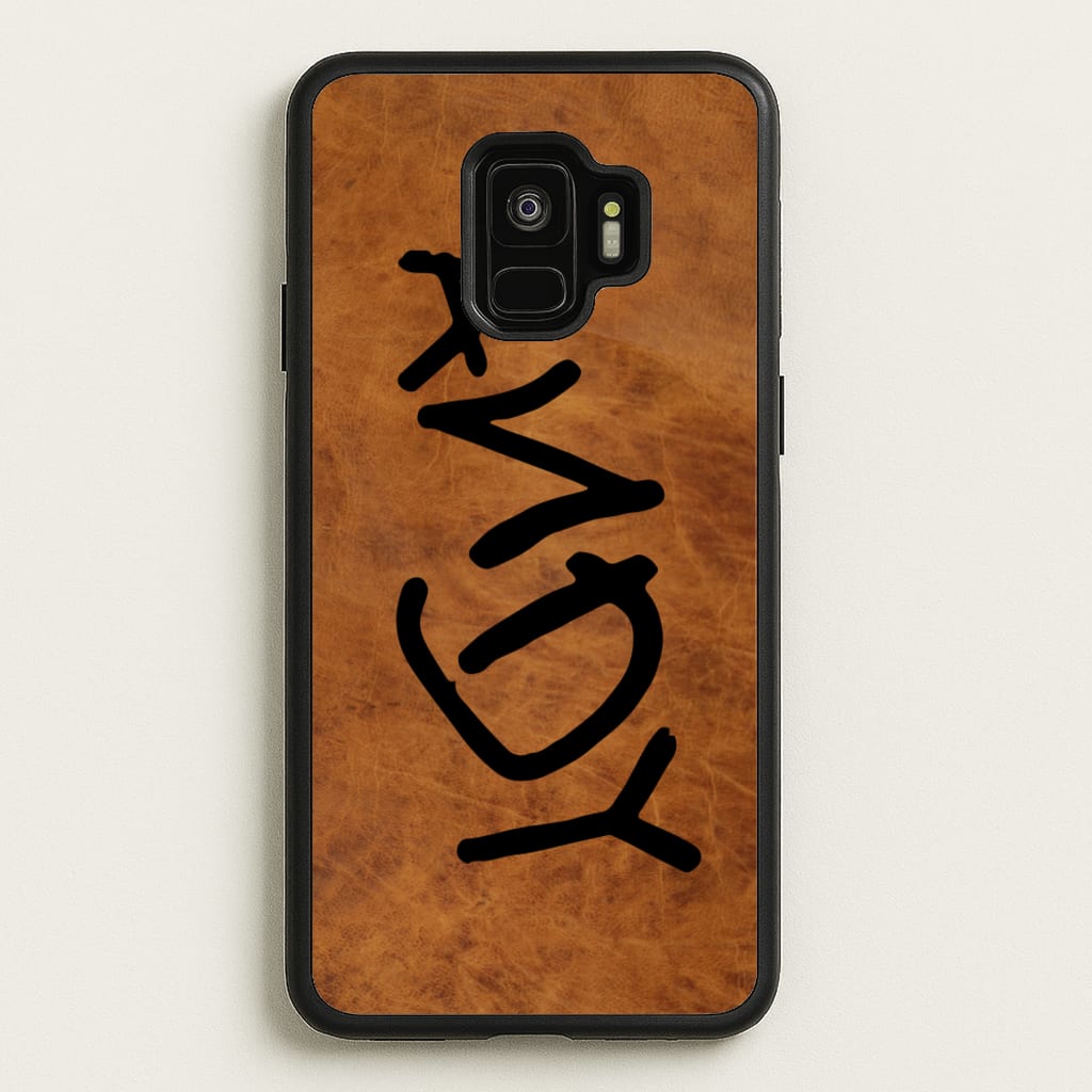 Andy Footprint - Disney Phone Case for Galaxy S9