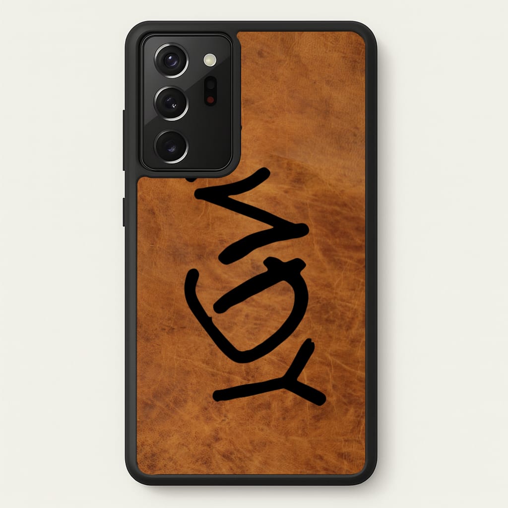 Andy Footprint - Disney Phone Case for Galaxy Note 20 Ultra