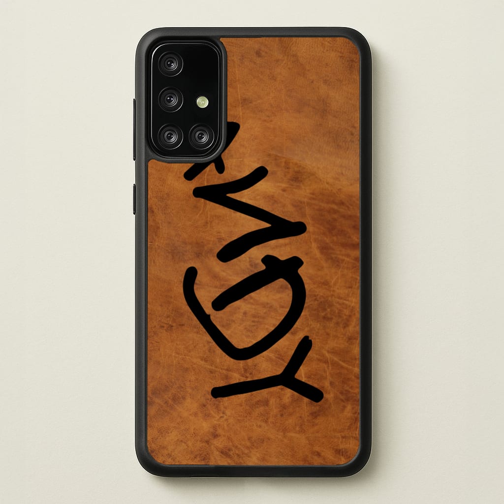 Andy Footprint - Disney Phone Case for Galaxy A71