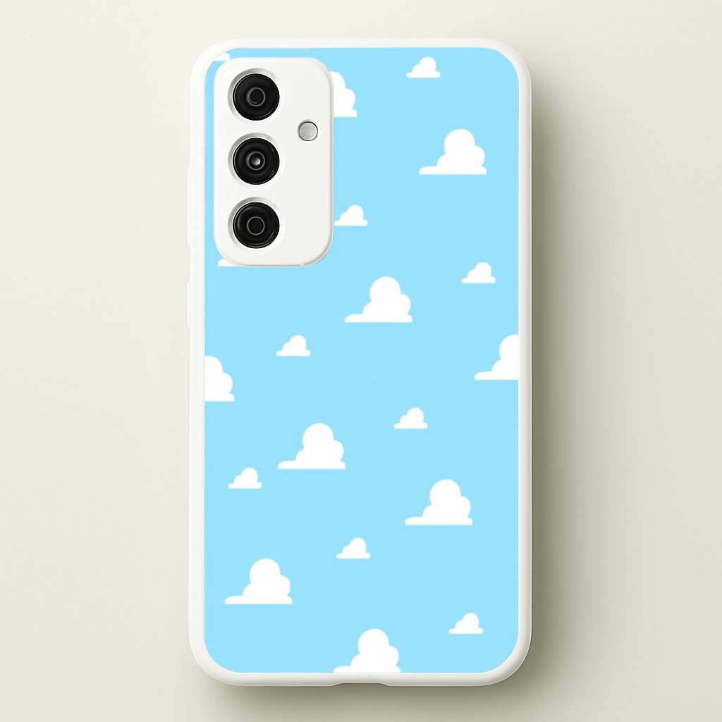 Andy's Bedroom Wallpaper - Disney Phone Case for Galaxy A55