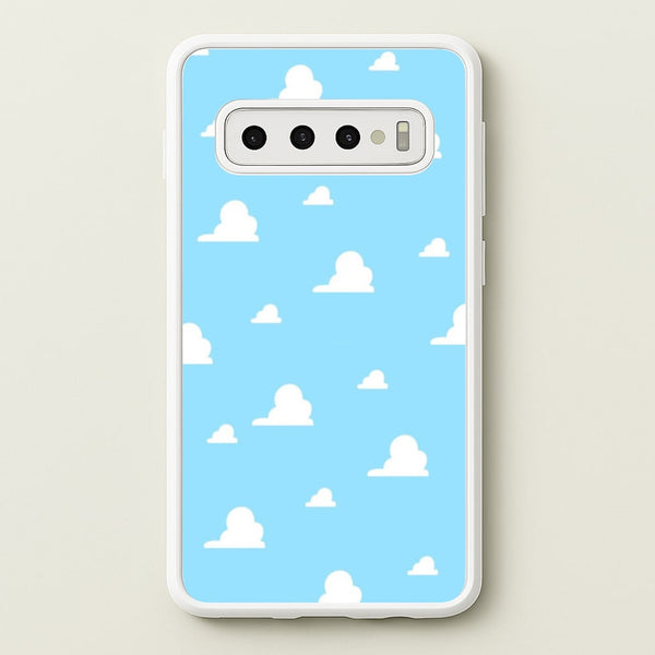 Andy's Bedroom Wallpaper - Disney Phone Case for Galaxy S10