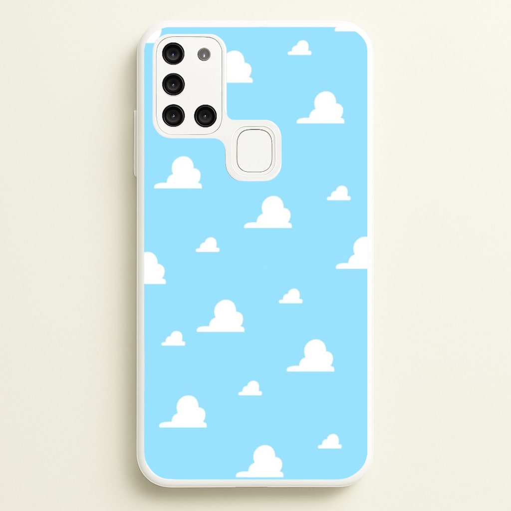 Andy's Bedroom Wallpaper - Disney Phone Case for Galaxy A21s