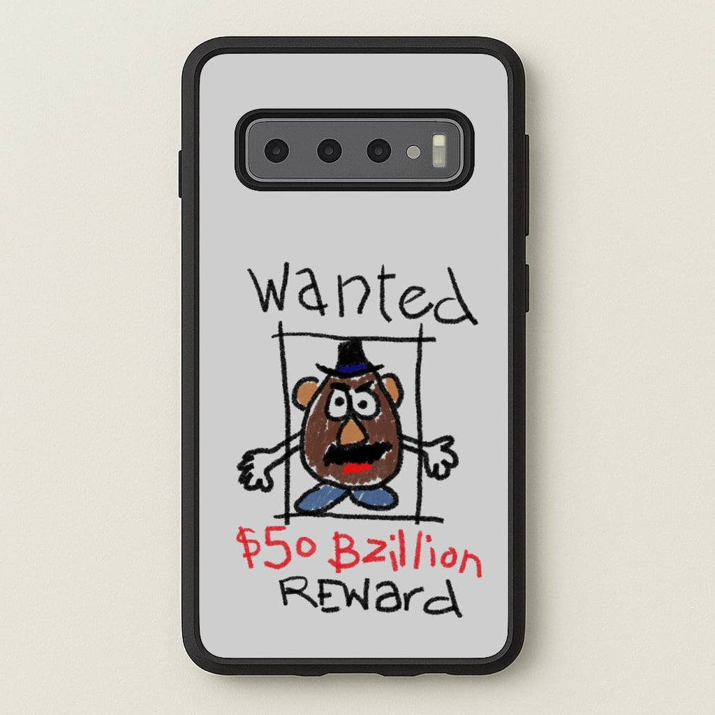 Mr Potato Head - Wanted A Story of Toys - Disney Phone Case for Galaxy S10 Plus