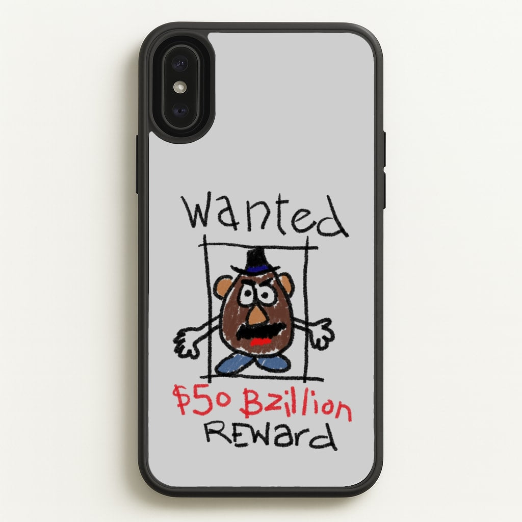 Mr Potato Head - Wanted A Story of Toys - Disney Phone Case for iPhone XS Max