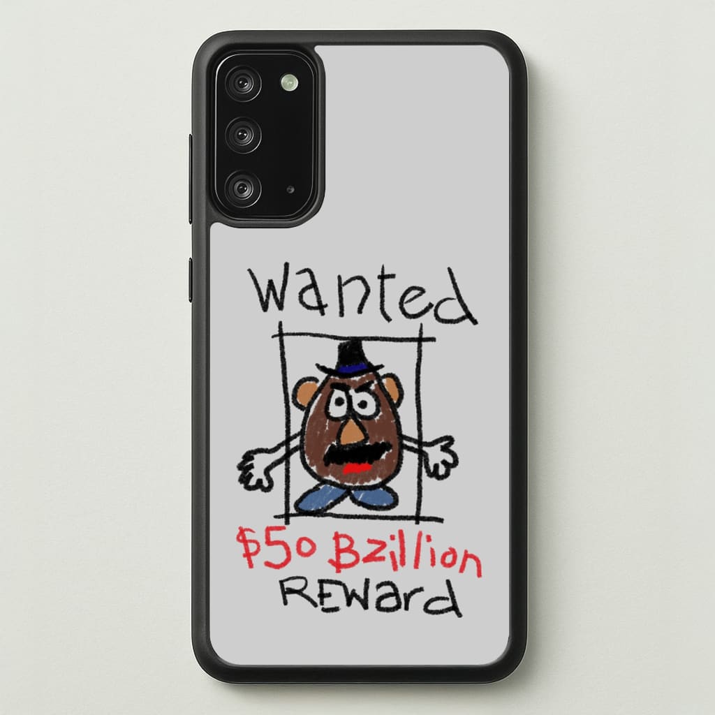 Mr Potato Head - Wanted A Story of Toys - Disney Phone Case for Galaxy Note 20