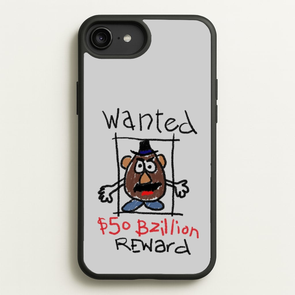 Mr Potato Head - Wanted A Story of Toys - Disney Phone Case for iPhone 6 Plus / 7 Plus / 8 Plus