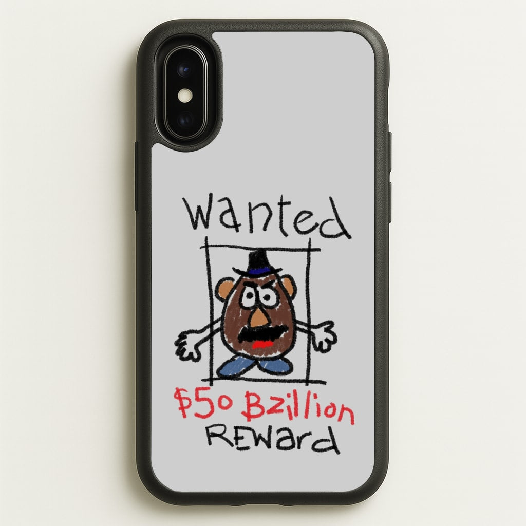 Mr Potato Head - Wanted A Story of Toys - Disney Phone Case for iPhone X / XS
