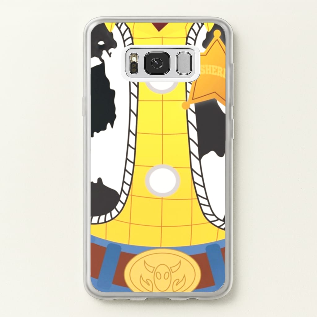 Woody Costume - Disney Phone Case for Galaxy S8 Plus