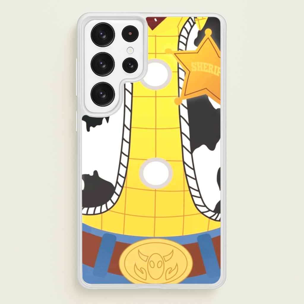 Woody Costume - Disney Phone Case for Galaxy S23 Ultra