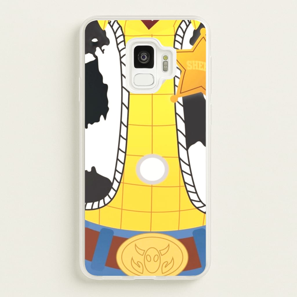 Woody Costume - Disney Phone Case for Galaxy S9