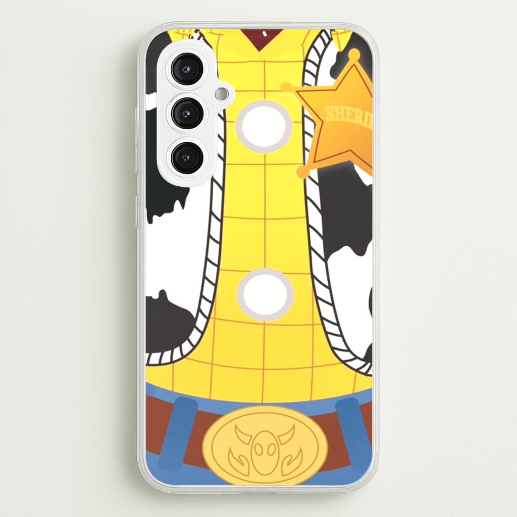 Woody Costume - Disney Phone Case for Galaxy S23FE