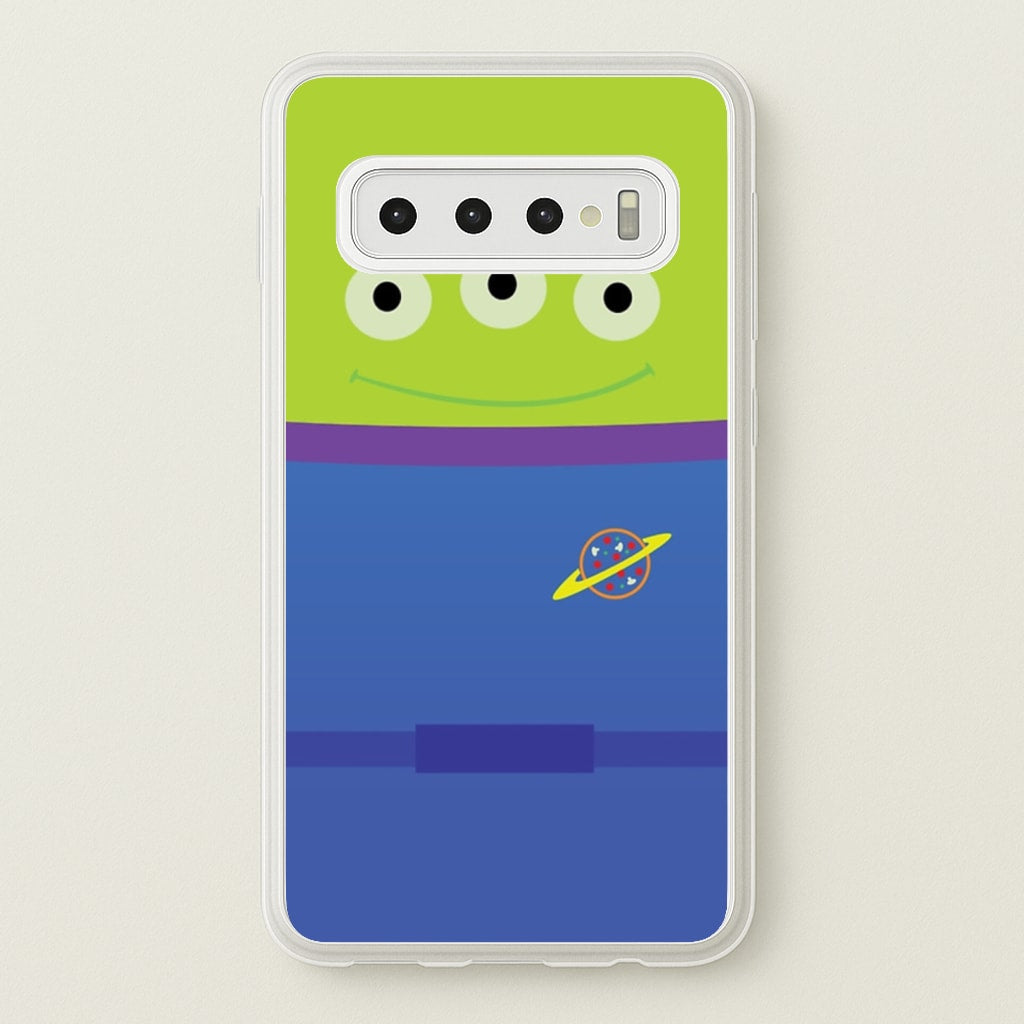 A Story of Toys Alien Costume - Disney Phone Case for Galaxy S10