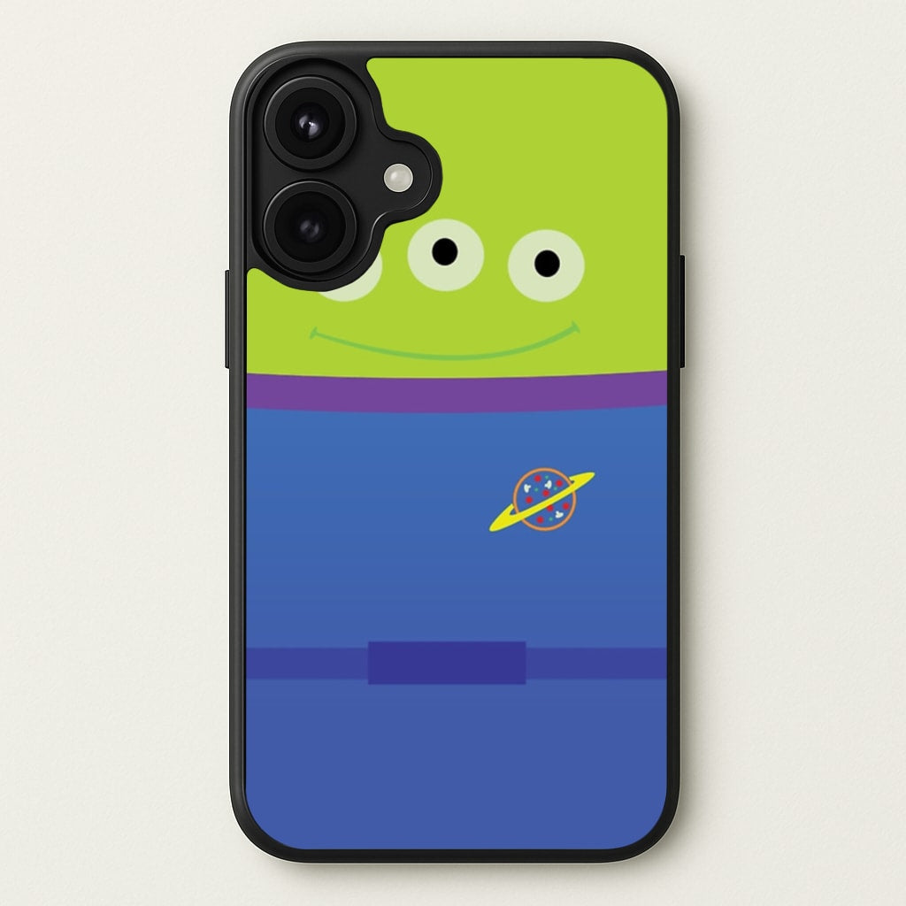 A Story of Toys Alien Costume Phone Case for iPhone 17