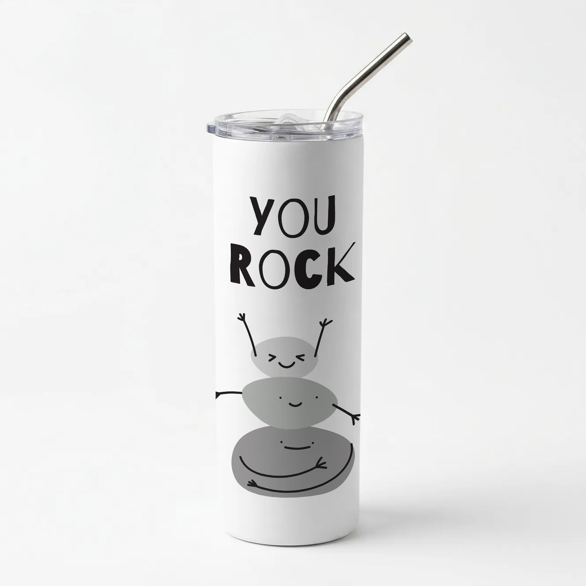 You Rock Skinny Tumbler