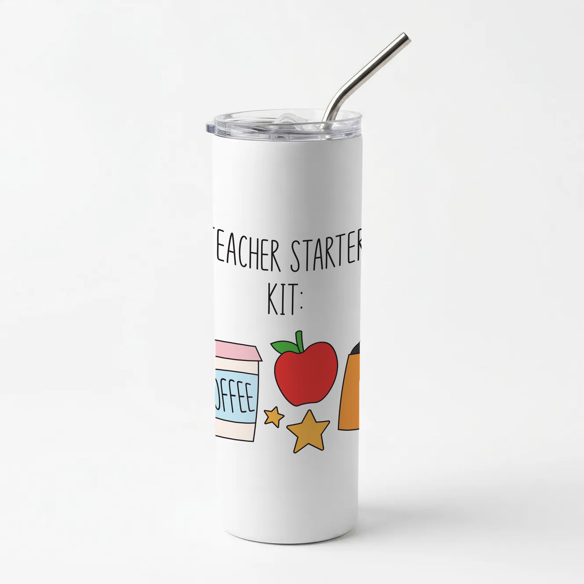 Teacher Starter Kit Skinny Tumbler