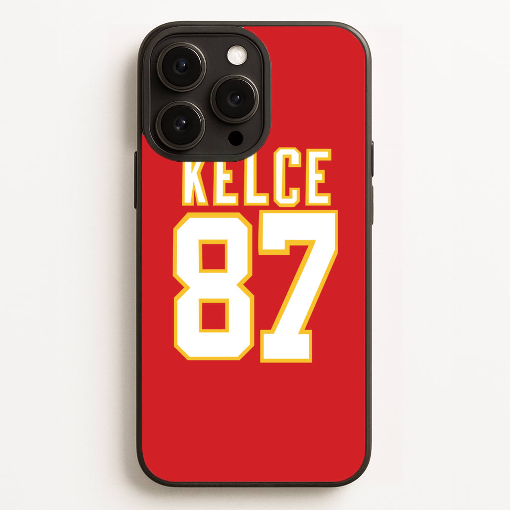 Kelce 87 - Travis - Travis Kelce Phone Case for iPhone 16 Pro Max