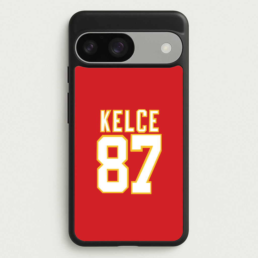Kelce 87 - Travis - Travis Kelce Phone Case for Google Pixel 9 / 9 Pro